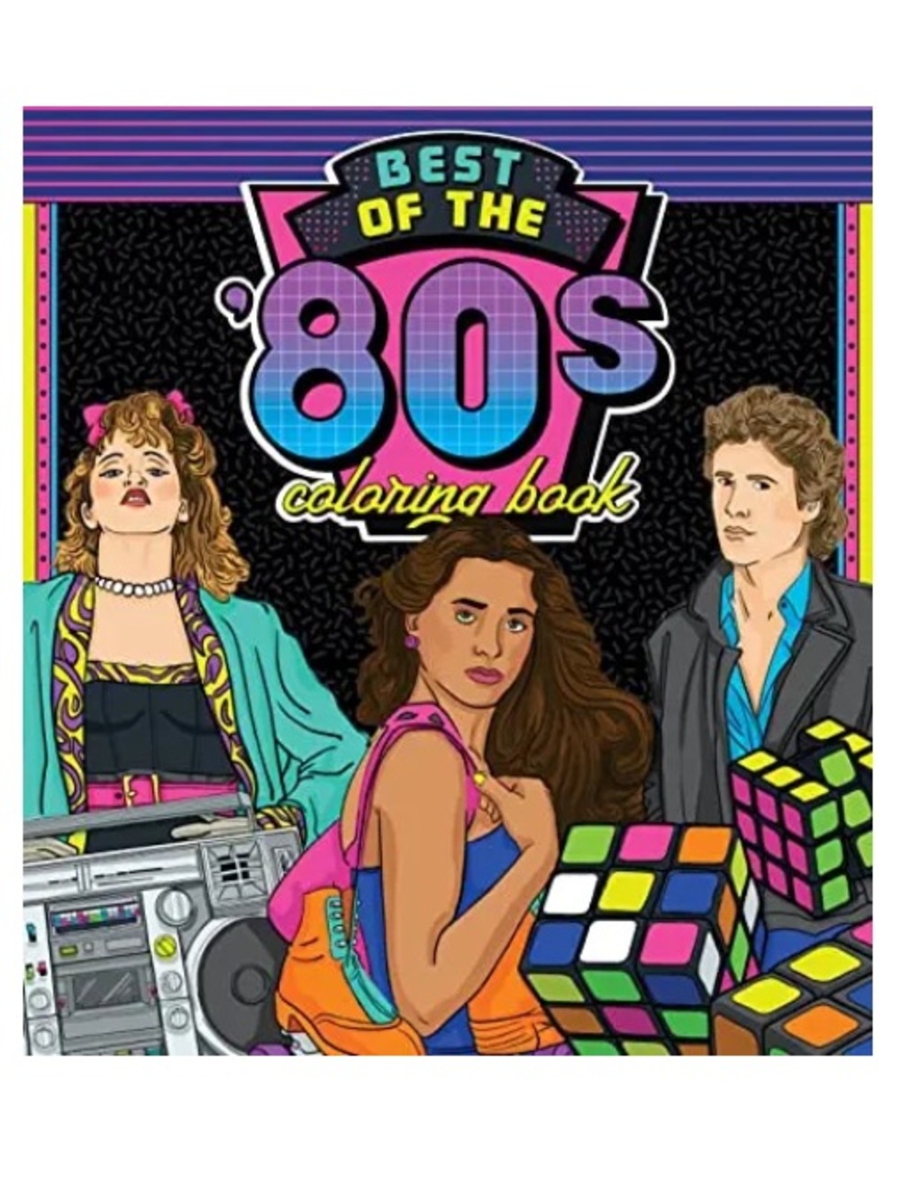 New Best of the ‘80’s Adult Coloring Book